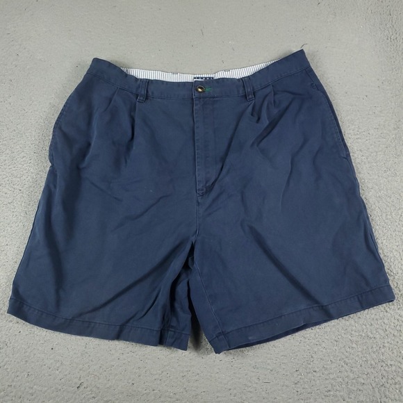 Tommy Hilfiger Other - Tommy Hilfiger Shorts Mens Size 36 Blue Vintage Pleated Chino *